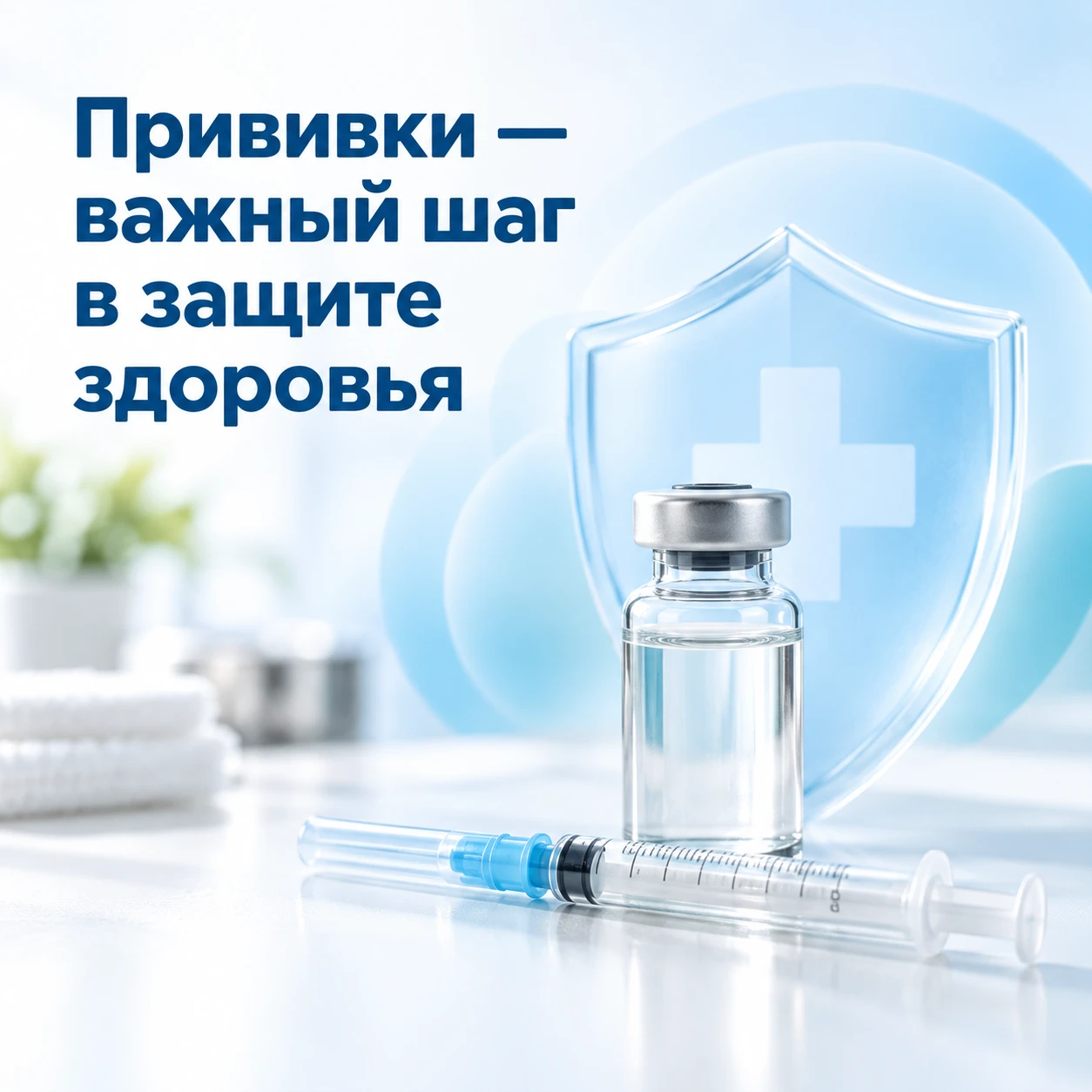 💉 Прививки — важный шаг в защите здоровья