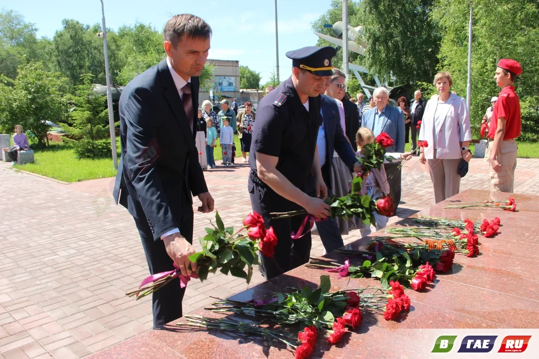 В Гае сегодня вспоминают тех, кто не вернулся с полей сражений. 22 июня, в День памяти и скорби, в г