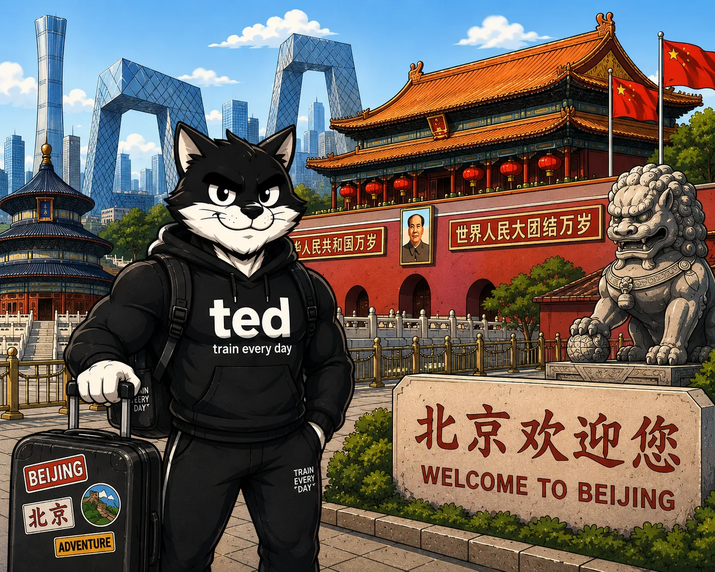Вместе с супругой собираюсь в ближайшие дни посетить Пекин по делам огромной важности.