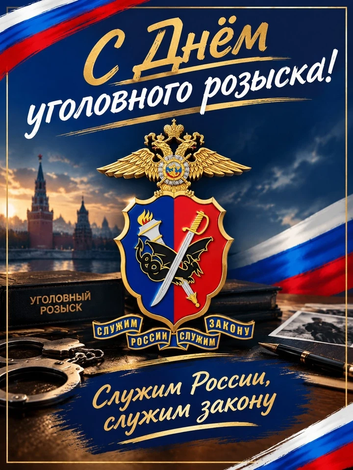 С днем работника уголовного розыска  🇷🇺