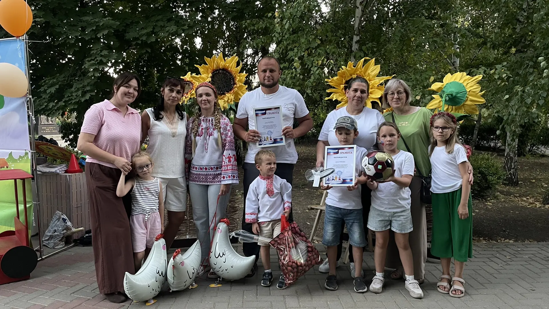 Сегодня в парке культуры и отдыха, состоялось мероприятие - семейный фестиваль «Игры на...