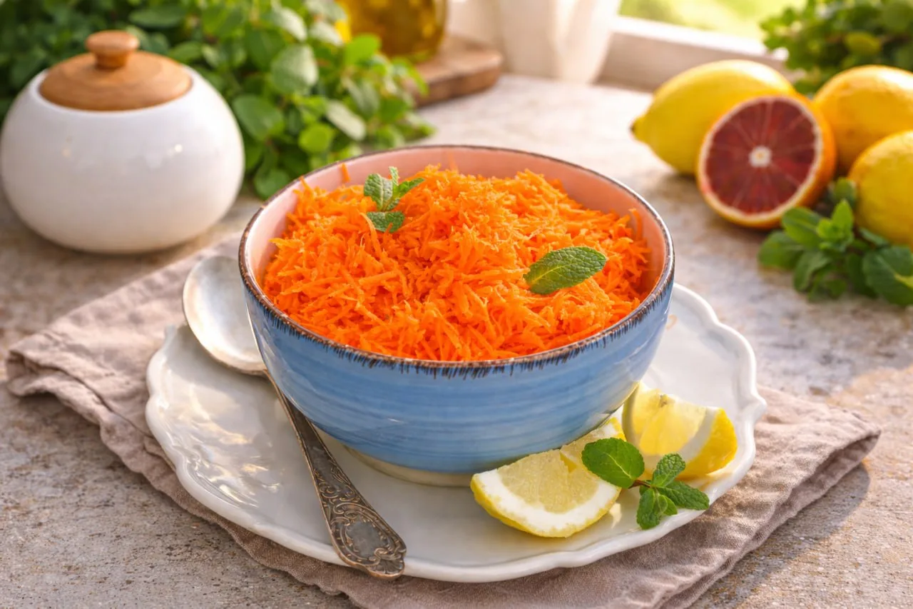 САЛАТ «МОРКОВЬ С САХАРОМ»
