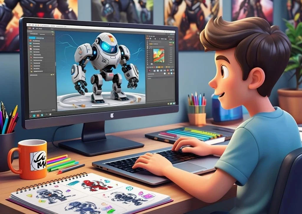 🖥️ «3D-моделирование» — создаём цифровые миры! 🧩