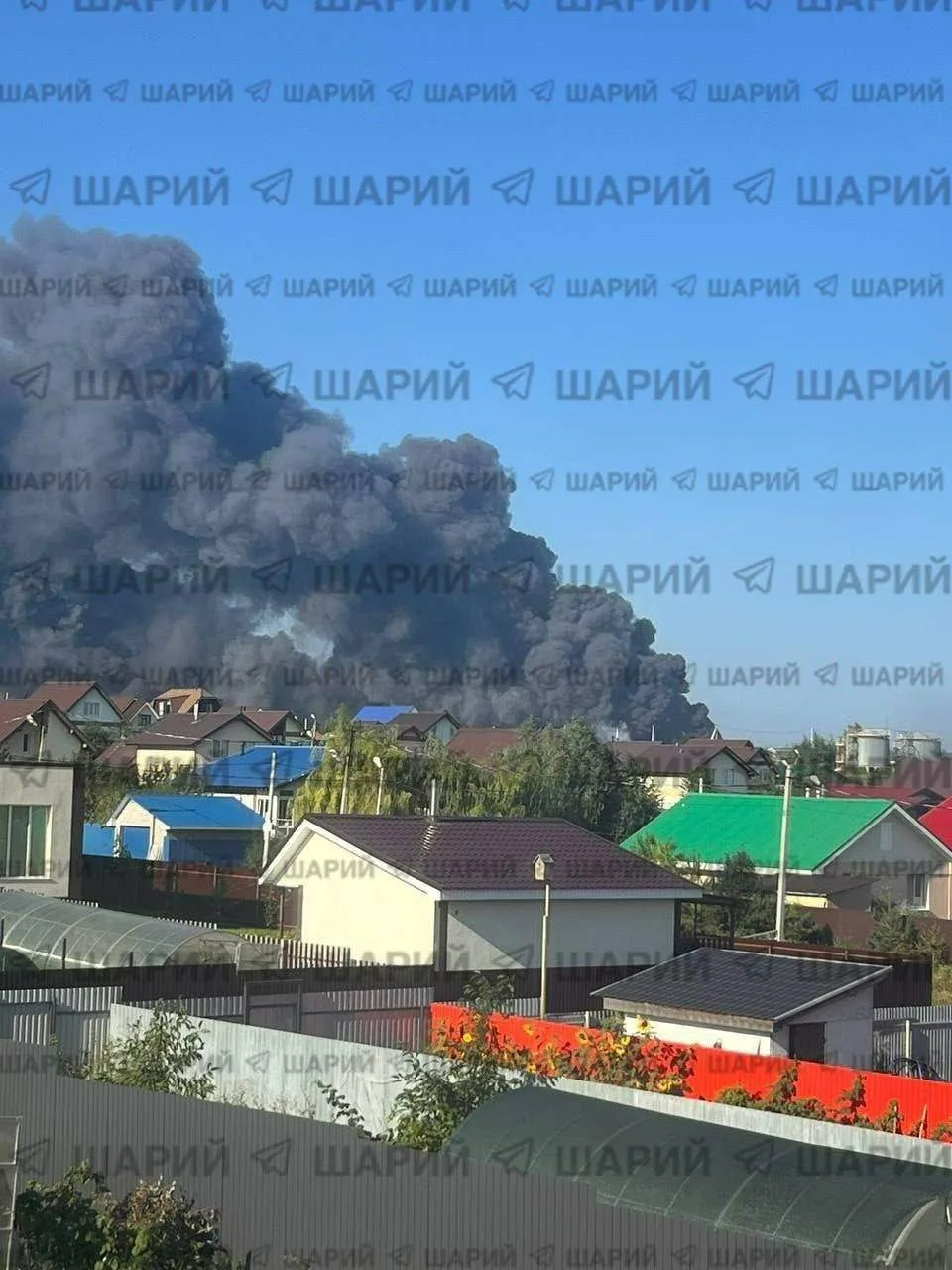 Момент прилёта по складу в Новосемейкино.