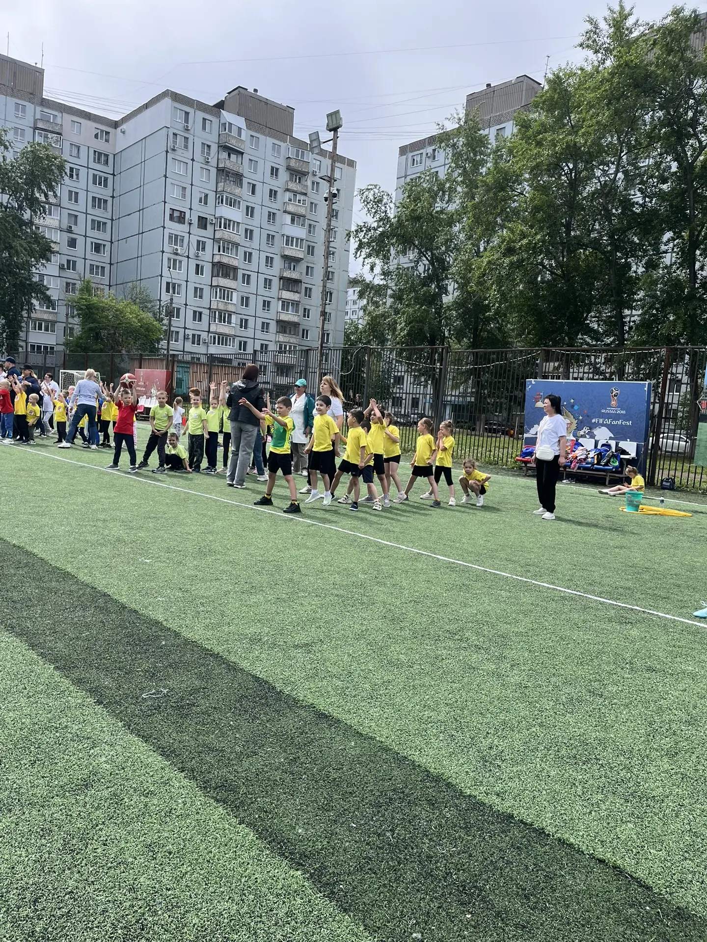 #ДС94 28 мая воспитанники нашего детского сада приняли участие в спортивных соревнованиях «Весёлые с