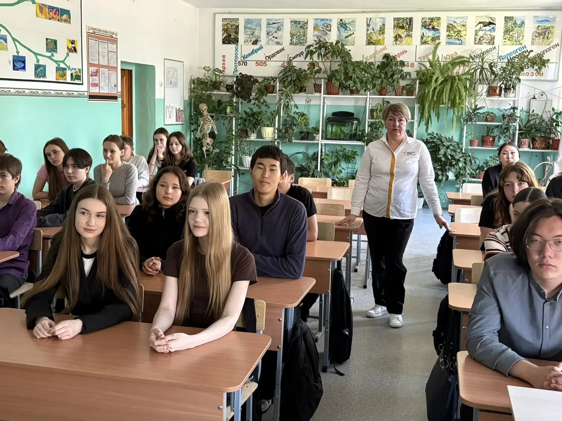 На минувшей неделе учащиеся 9Г класса стали участниками увлекательной беседы  «Со знанием дела: рабо