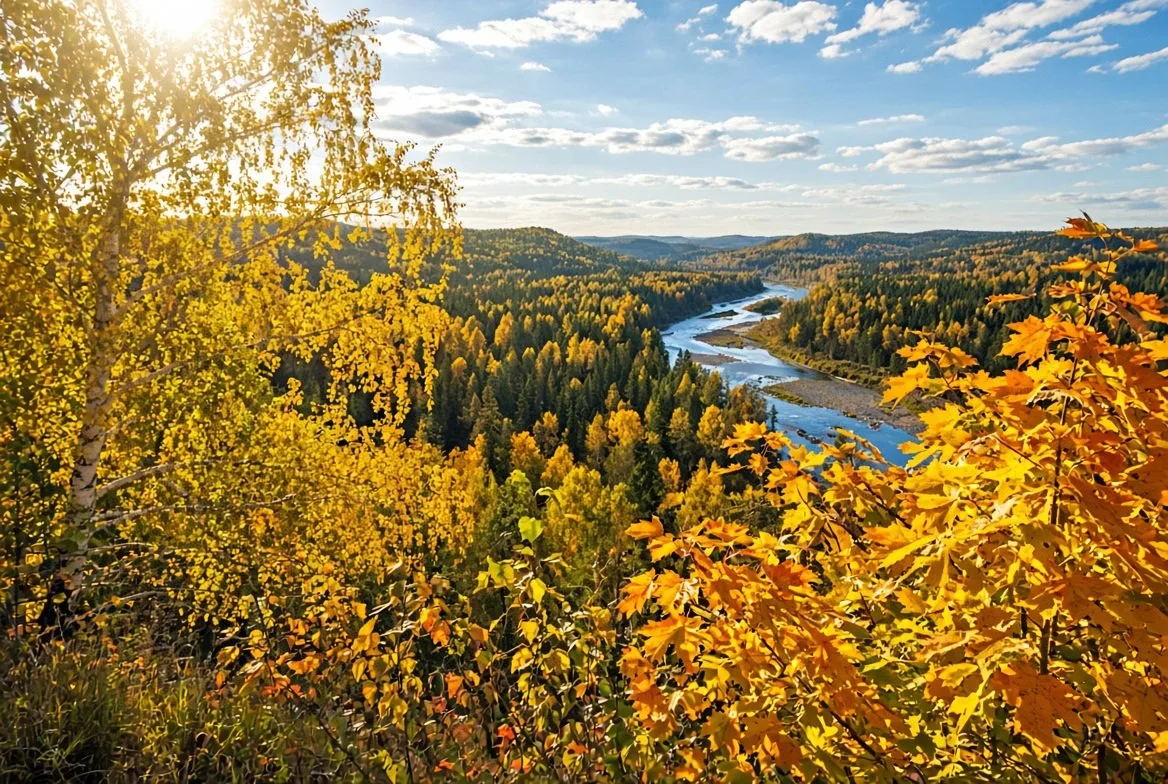 ☀️ Бабье лето задержится на Урале: до +29 градусов