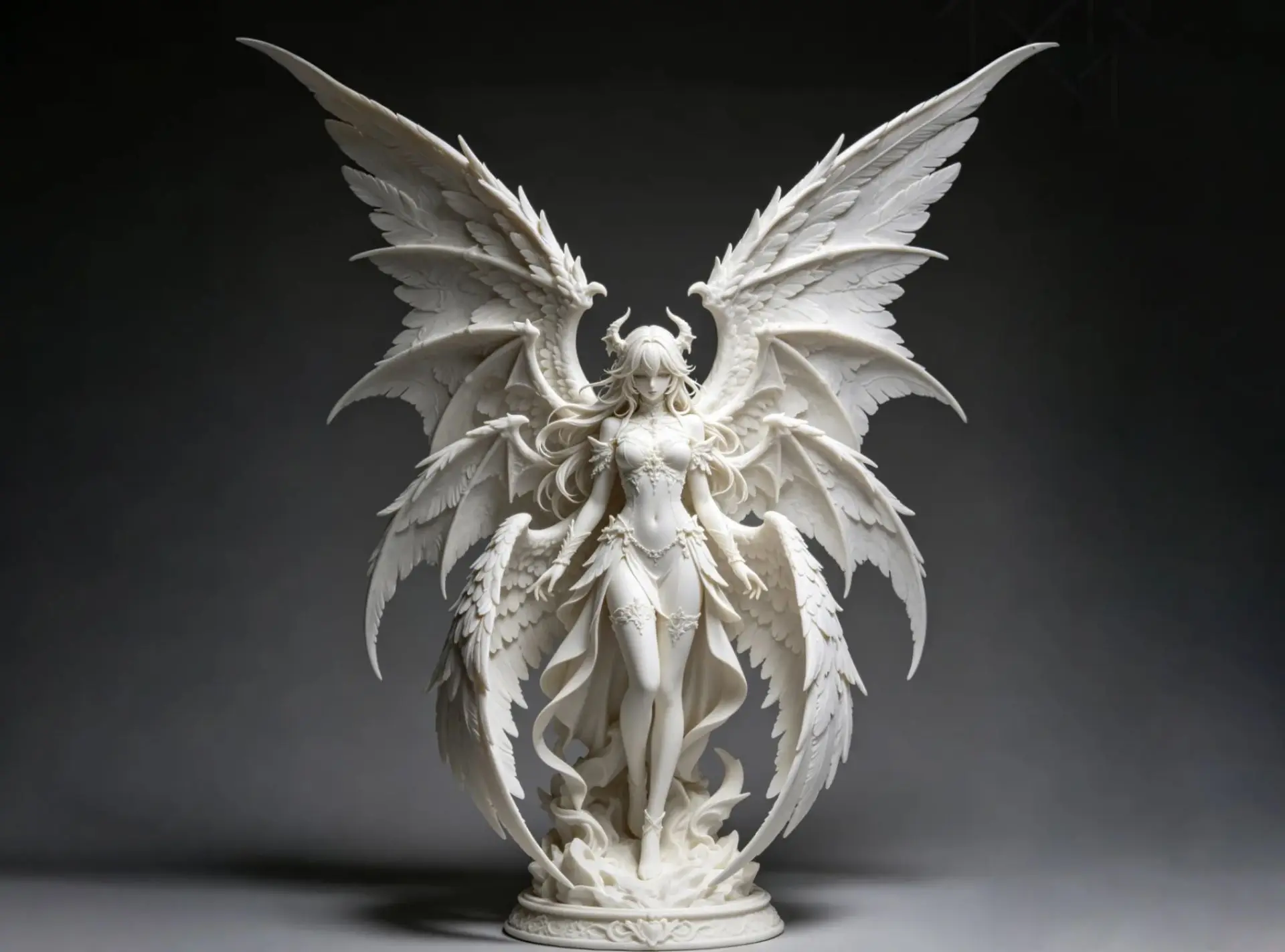 Ангел 3D модель STL