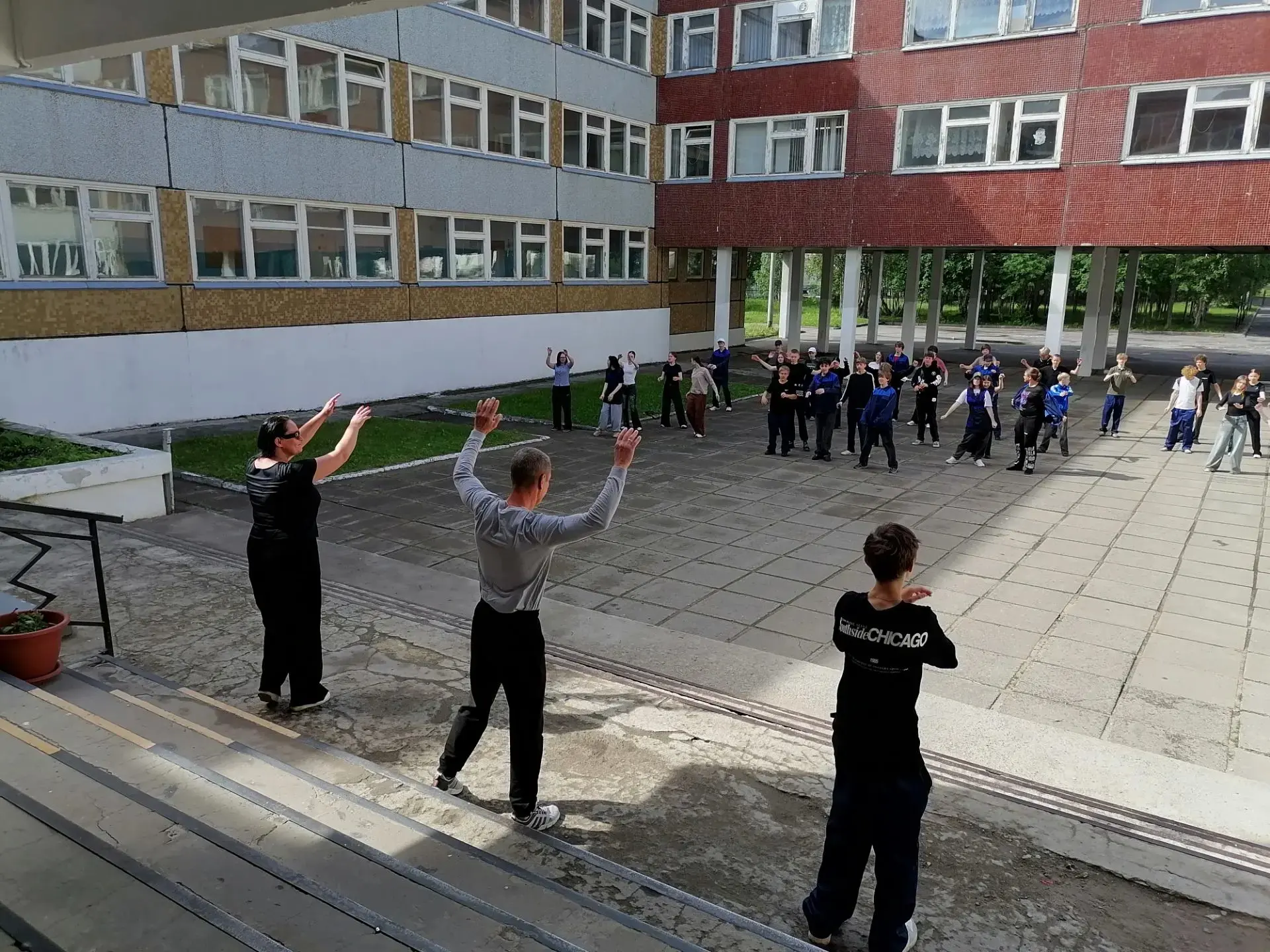 Фотоотчёт пятого дня трудовой бригады "Добротворец"