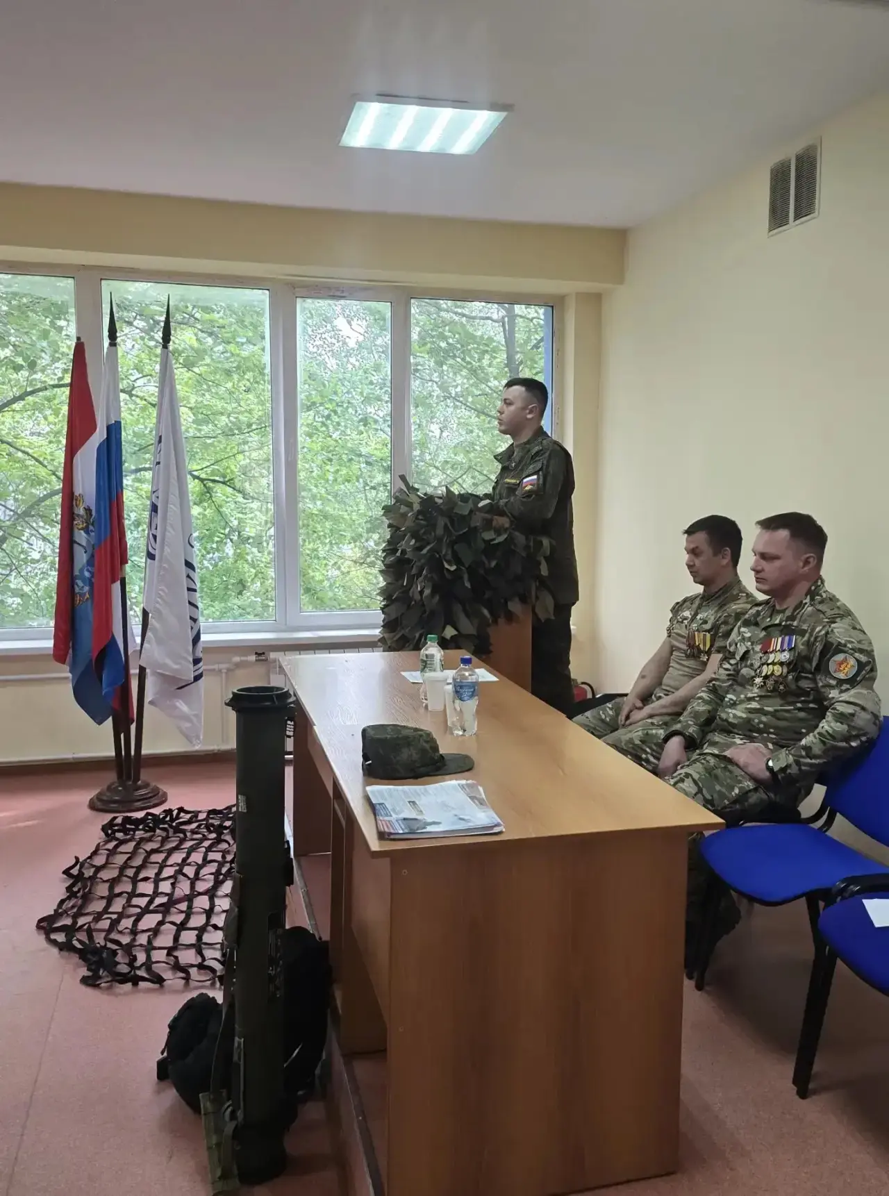Встреча с ветеранами СВО  Будущий учитель обязательно должен знать все о ходе СВО и знать о новом, ф