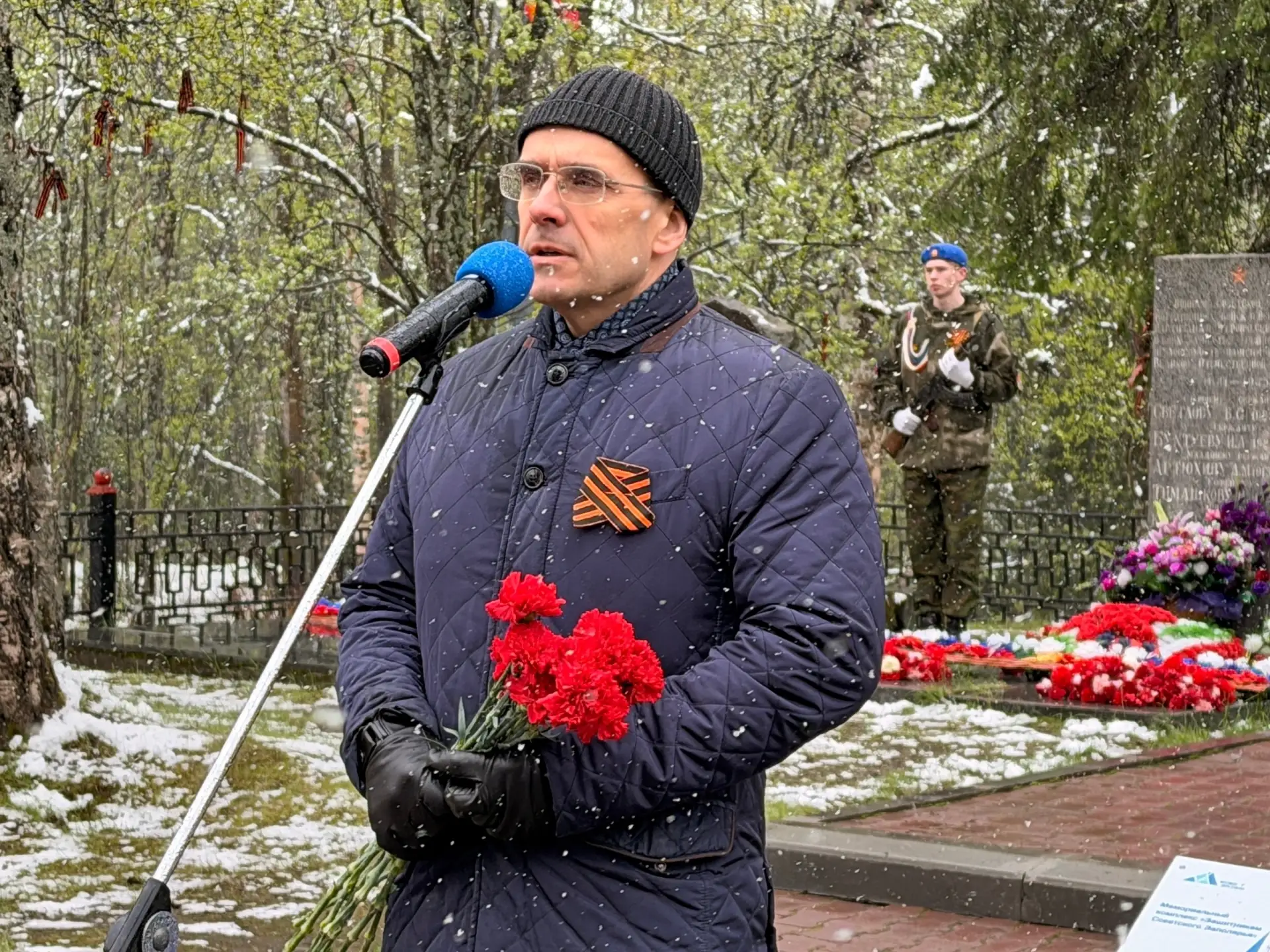 Сегодня, в День пограничника, на мемориальном комплексе «Защитникам Советского Заполярья» состоялась