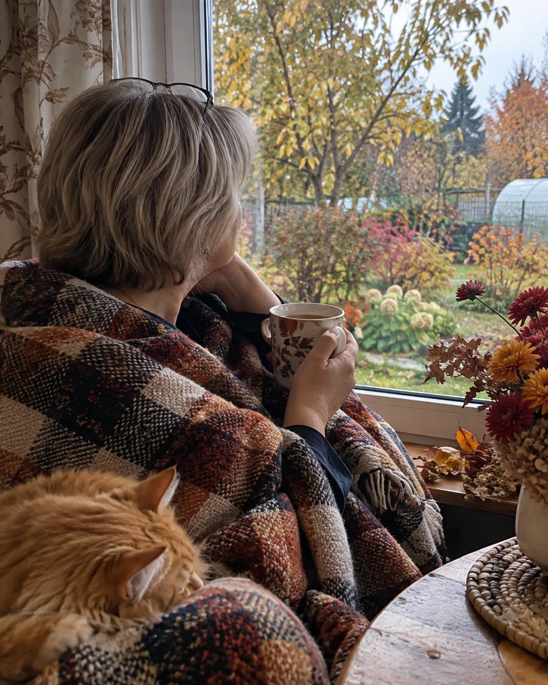 1 октября. А я всё ещё мысленно в огороде 🍂