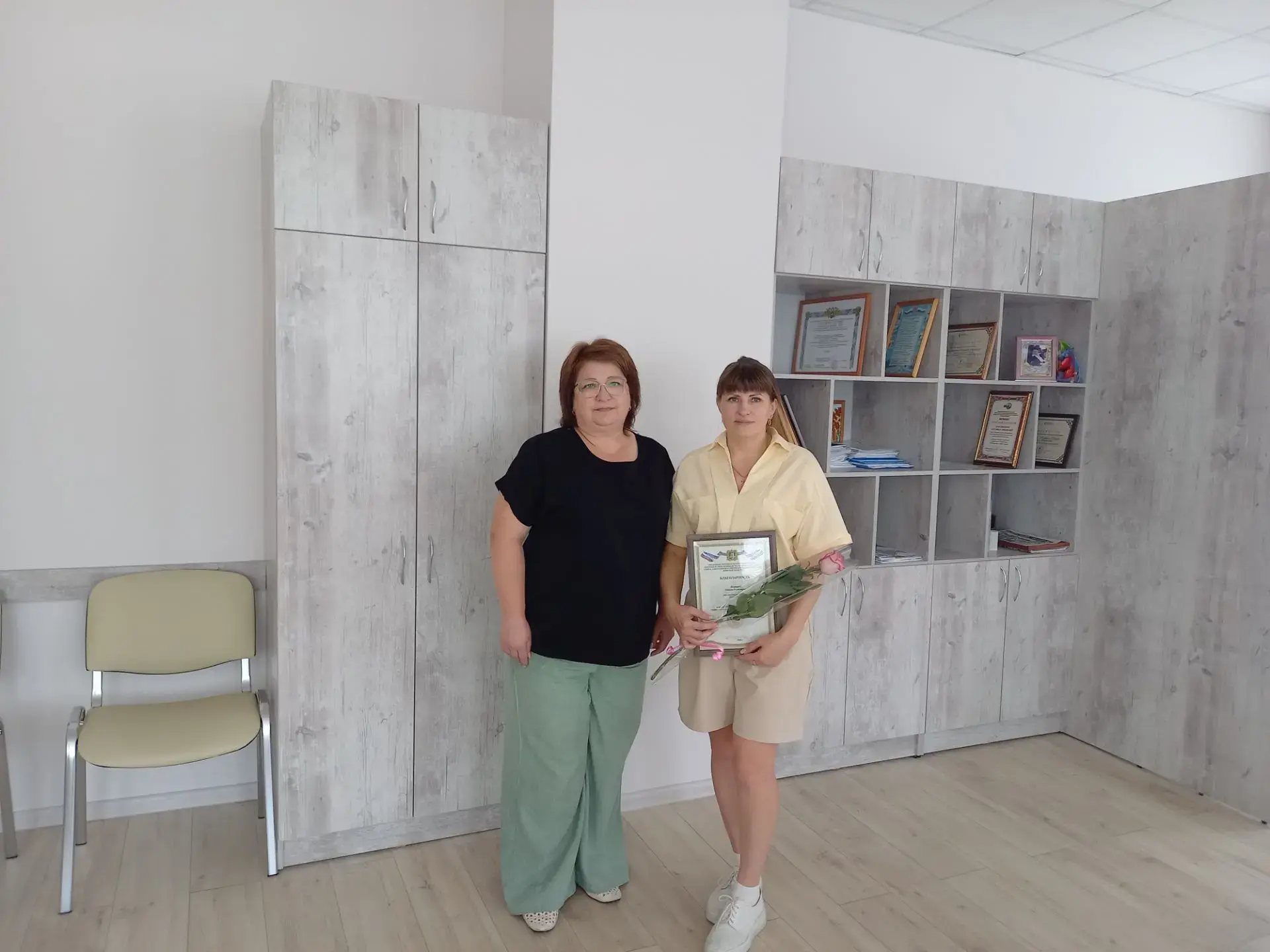💫В канун дня работника торговли поздравили индивидуальных предпринимателей, кто выполняет свою мисс