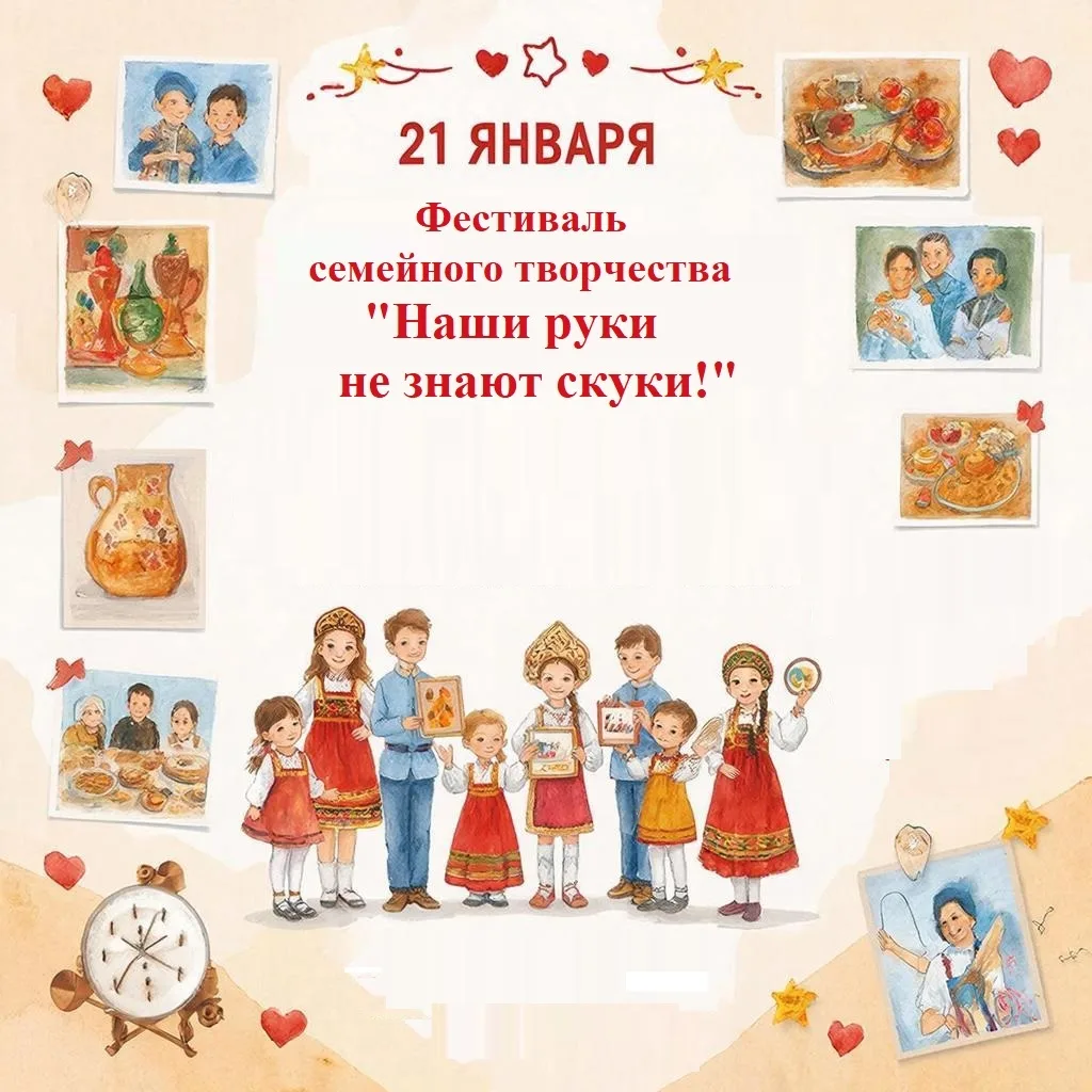 Уважаемые родители! 21 января нашу школу ждёт увлекательное событие — выставка семейног...
