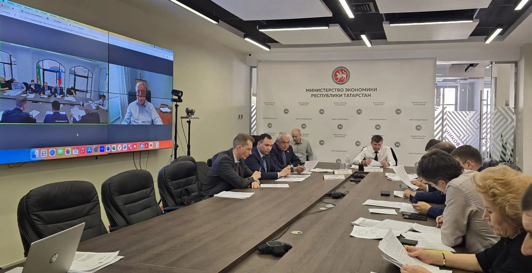 ✅В Министерстве экономики Республики Татарстан прошла рабочая встреча Заместителя Премьер-министра Р