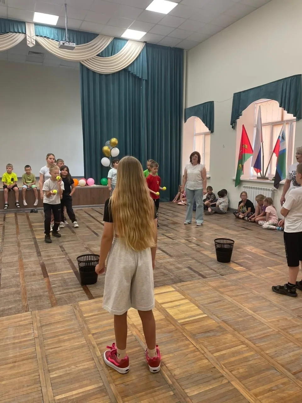 ☀️ Бодрый движ 🤸 

❤️ 1 июня в честь празднования Дня защиты детей была проведена весёлая, увлекате