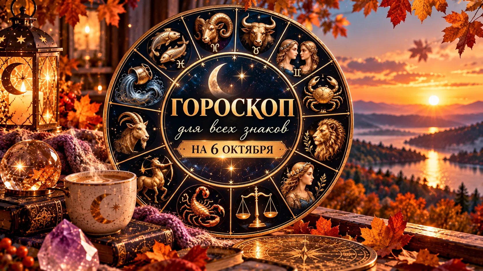 🍂 Гороскоп на 6 октября