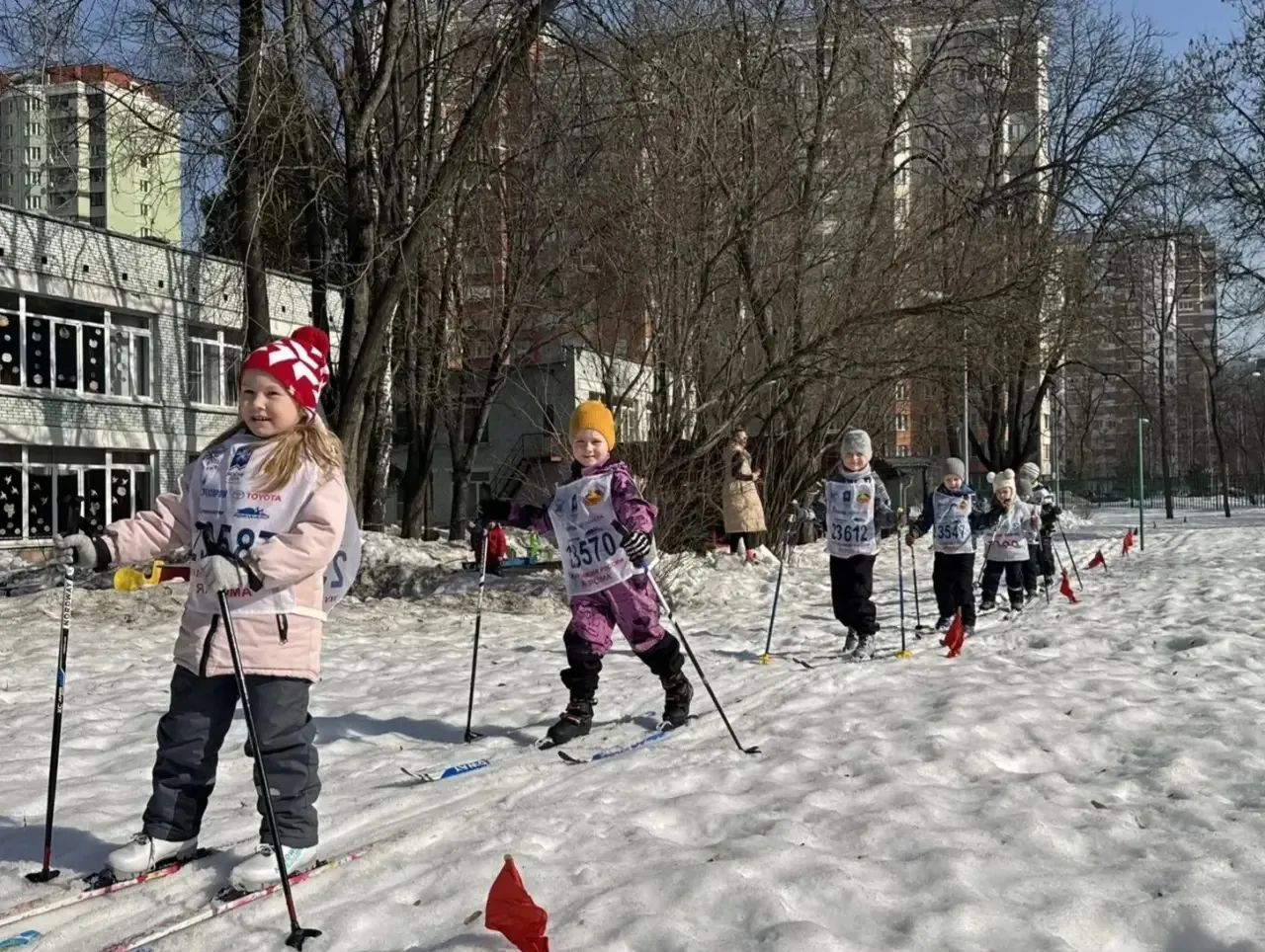 🏂 Завершён лыжный сезон: «Быстрая лыжня» финишировала победой!  Закрытие лыжного сезона в корпусе №9