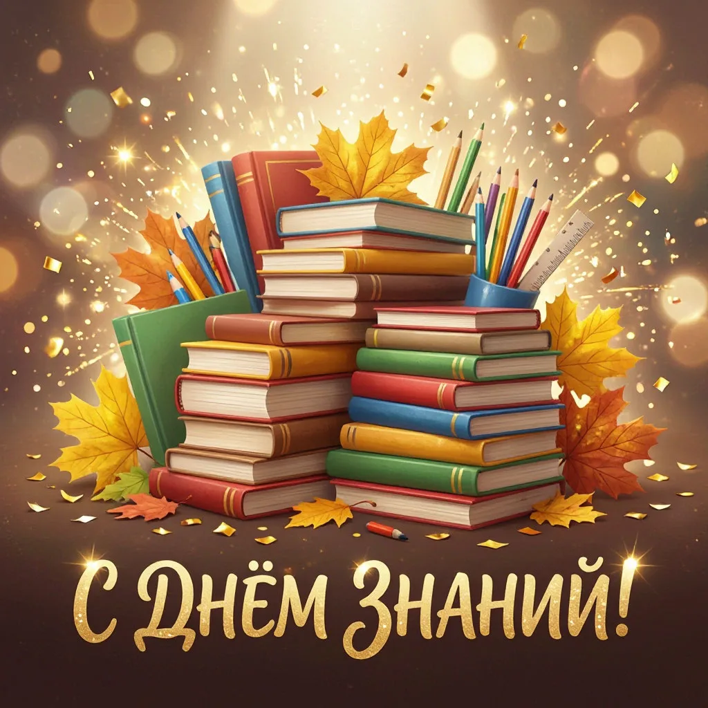 🎉 Дорогие ученики и родители! От всей души поздравляем вас с Днём знаний! Пусть учебны...