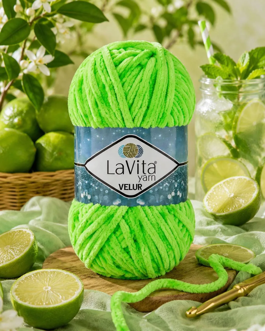 LaVita Velur №8150 (Яркий лайм)

🍋 Сочный лаймовый оттенок наполняет изделия свежестью и летним нас
