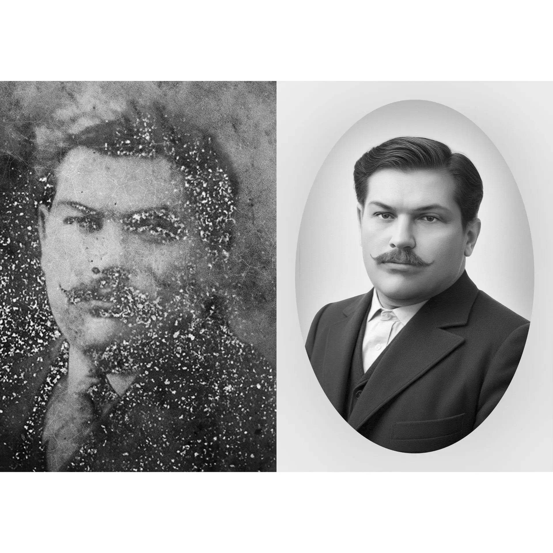 📸 Реставрация фотографий и подготовка портретов для фотокерамики и стекла! ✨