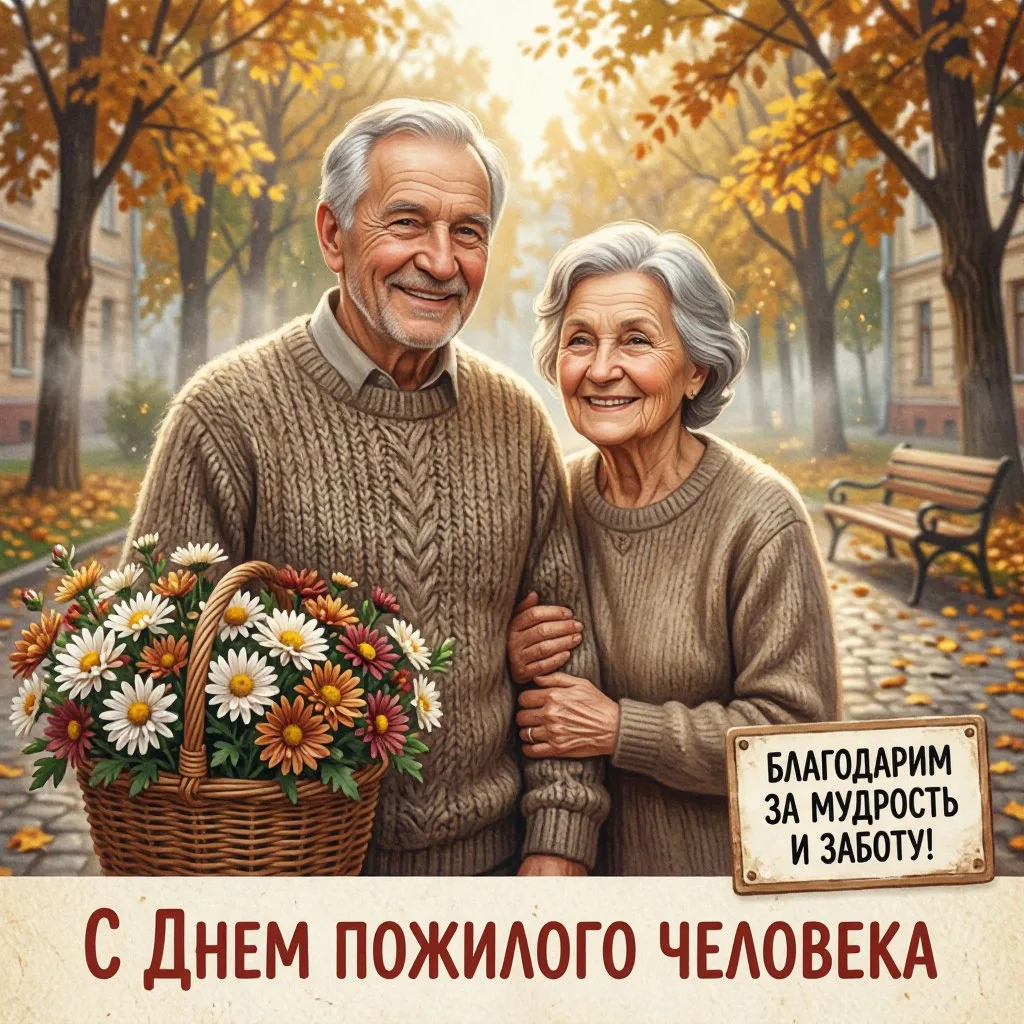 С Днем пожилого человека!