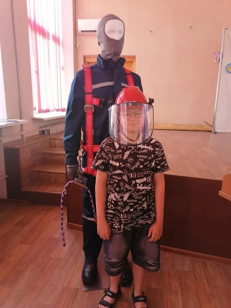 В целях предупреждения гибели и травматизма несовершеннолетних сегодня в ДОЛ "Волгарята" прошло инте