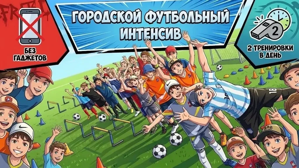 Дорогие родители!

С 5 по 18 августа в базе нашей школы пройдёт ГОРОДСКОЙ ФУТБОЛЬНЫЙ ИНТЕНСИВ! ⚽️❤️
