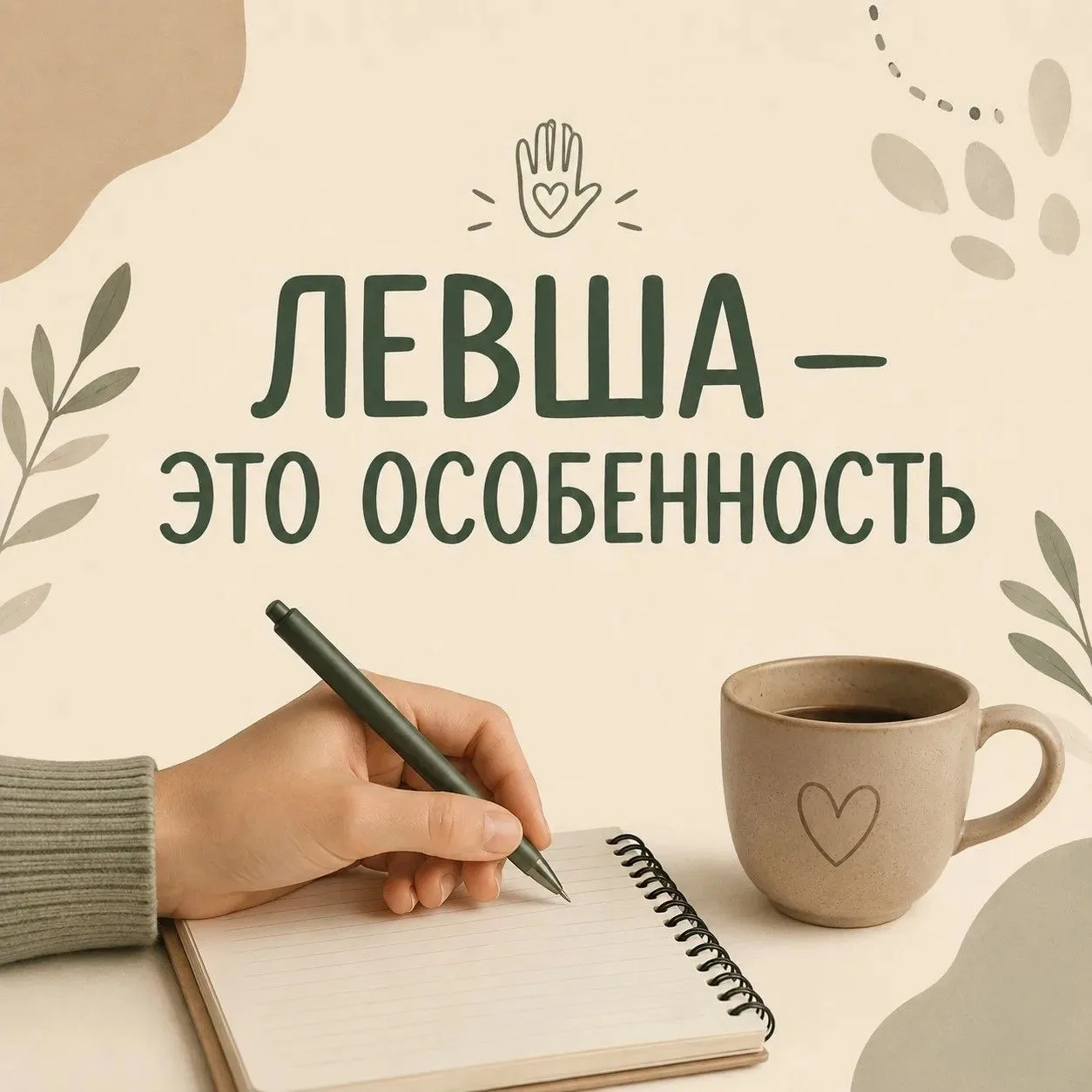 🖐️ ЛЕВША — ЭТО ОСОБЕННОСТЬ