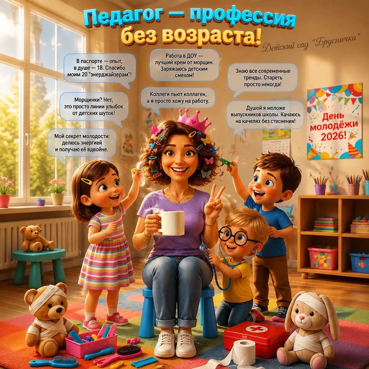 🎉 27 июня вся страна отмечает самый энергичный и яркий праздник — День молодёжи!
💥 И мы в точно зн