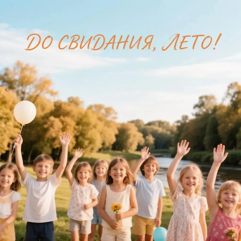 До свидания, лето! Спасибо за тепло и приключения. Пусть в памяти останутся только самы...