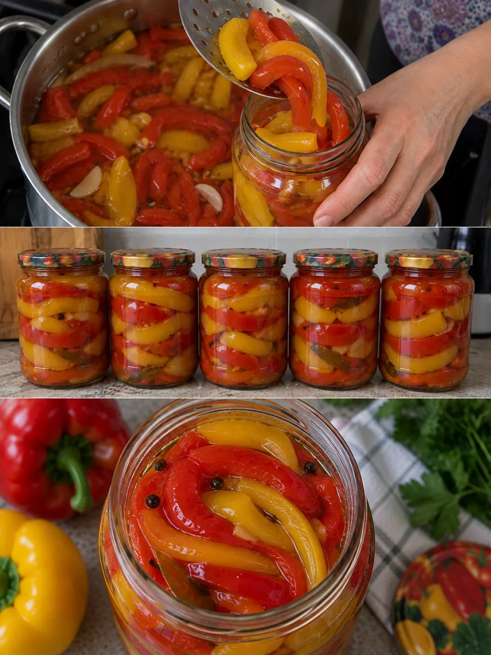 НЕПРИЛИЧНО ВКУСНЫЙ МАРИНОВАННЫЙ ПЕРЕЦ — ПРОСТОЙ РЕЦЕПТ! 🌶🔥