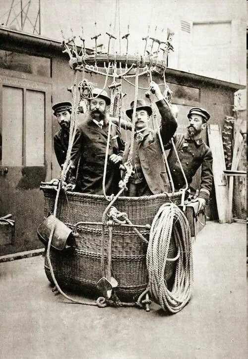 Экипаж воздушного шара, 1895 год