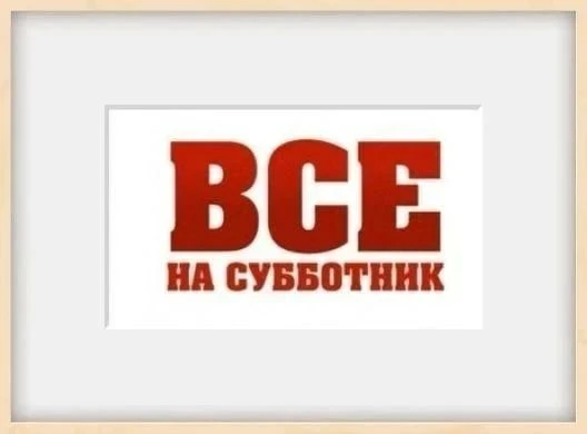 Друзья, в эту субботу снова за работу!