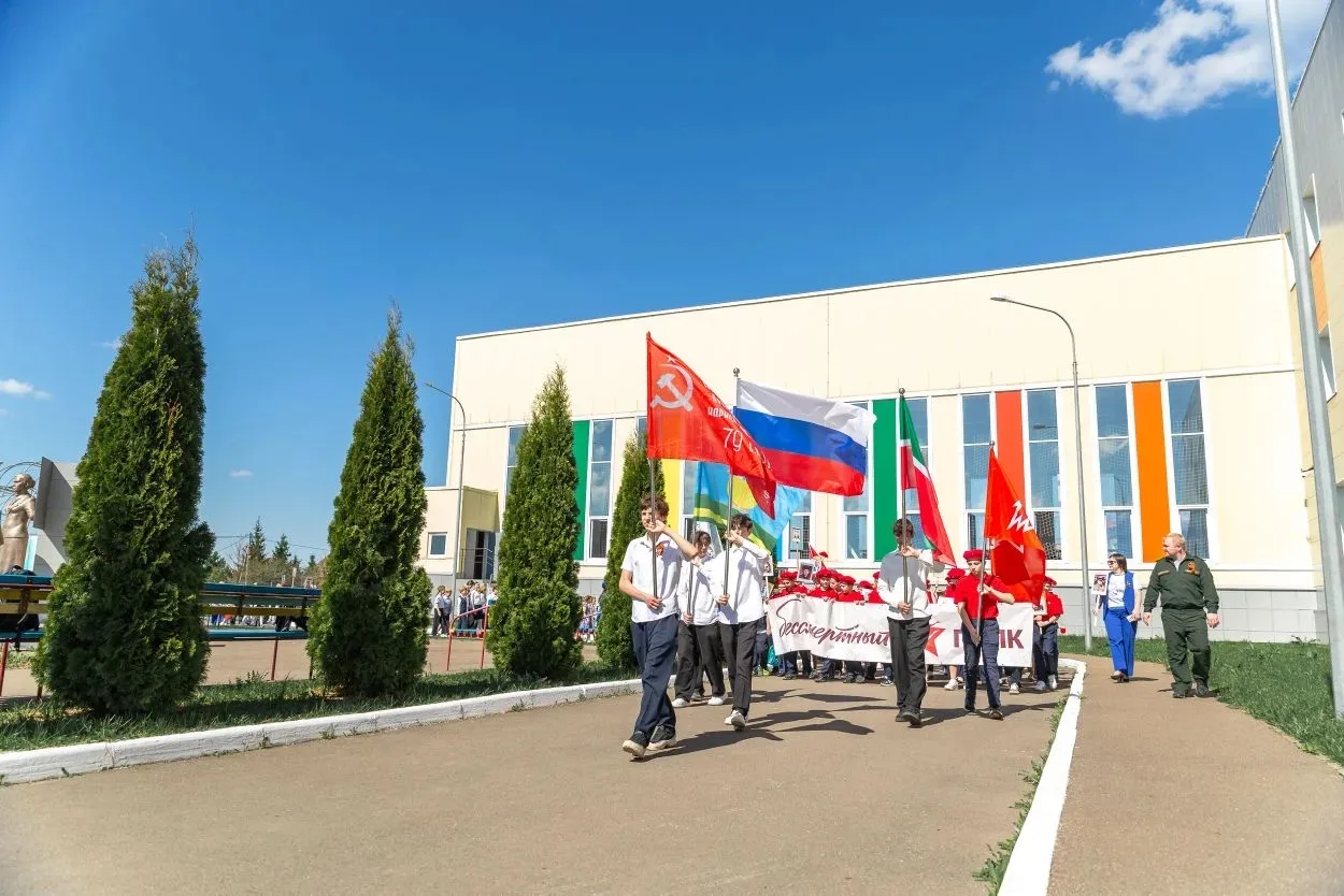 В нашей школе прошло торжественное мероприятие, посвященное Дню Победы