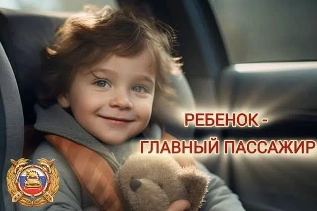 Госавтоинспекция призывает водителей строго соблюдать правила перевозки юных пассажиров...