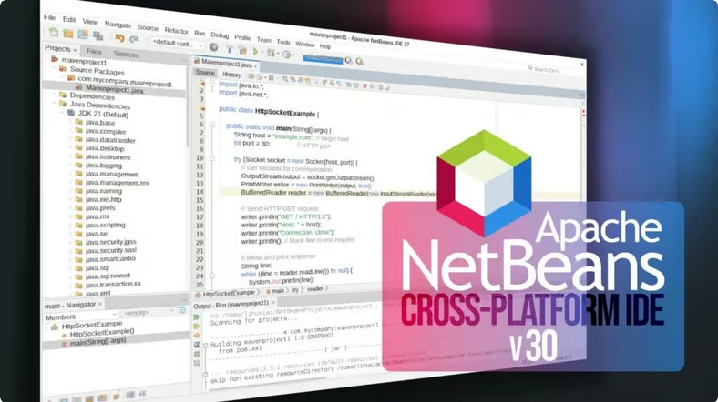 Вышла интегрированная среда разработки Apache NetBeans 30