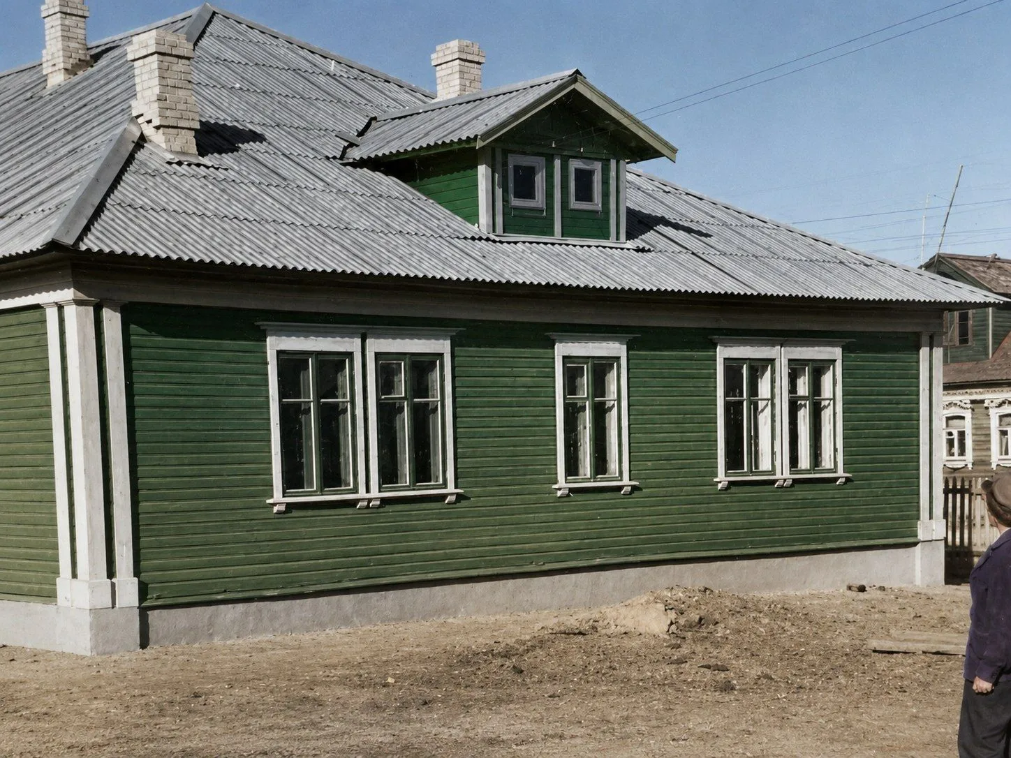 Жилые постройки старого Солнцево по материалам фондов Государственного архива. Точный год на снимках