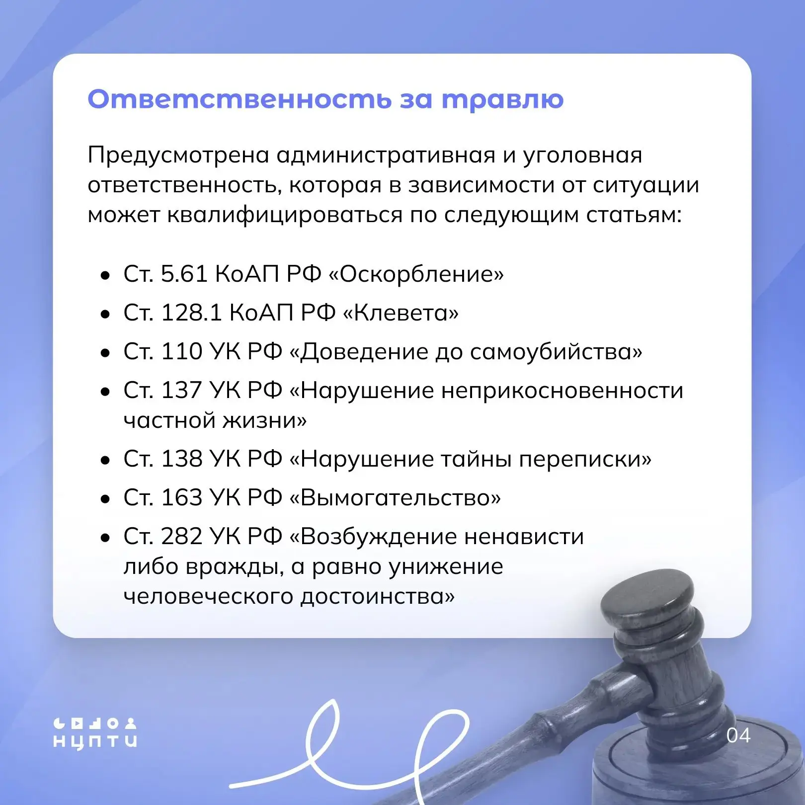 Медиа публикации
