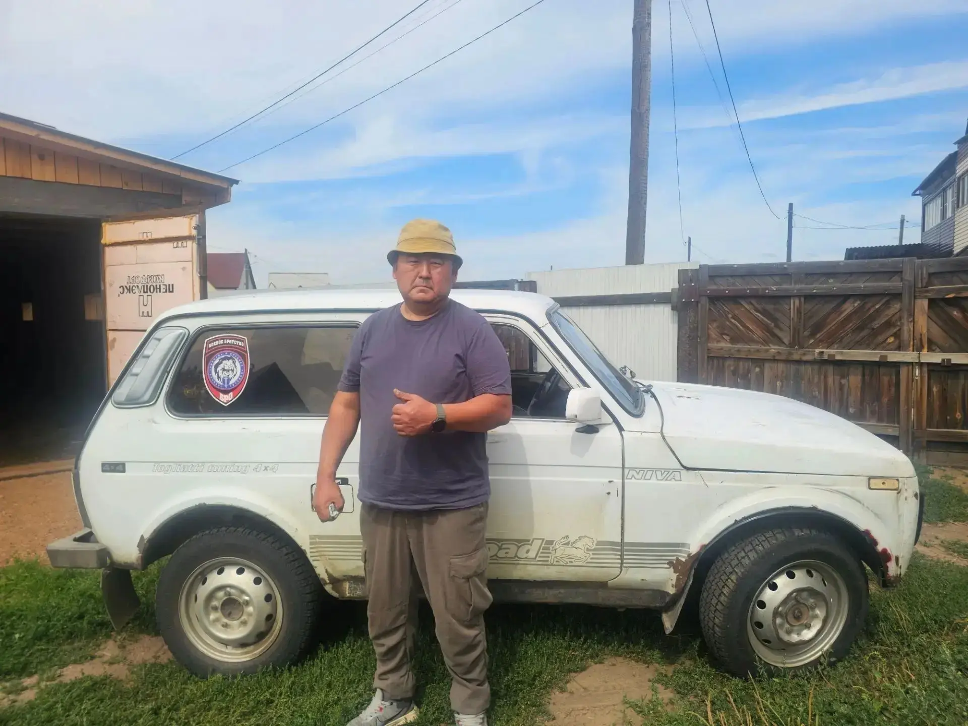 🇷🇺 «Нива» едет на передовую бойцам из Бурятии!

Член «Боевого братства» Лудуков Дашинима Николаеви