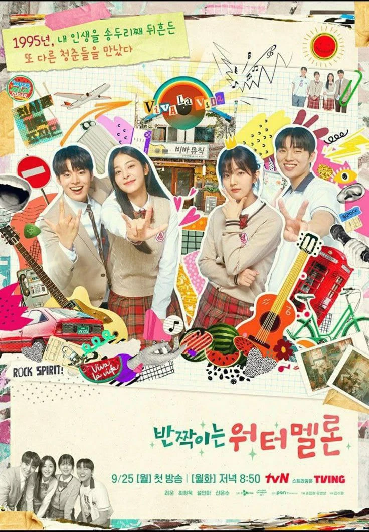 Мерцающий арбуз 

Год: 2023

Сериал:16 серий 

Страна: Южная Корея 🇰🇷

Жанр: #драма #фентези #трил