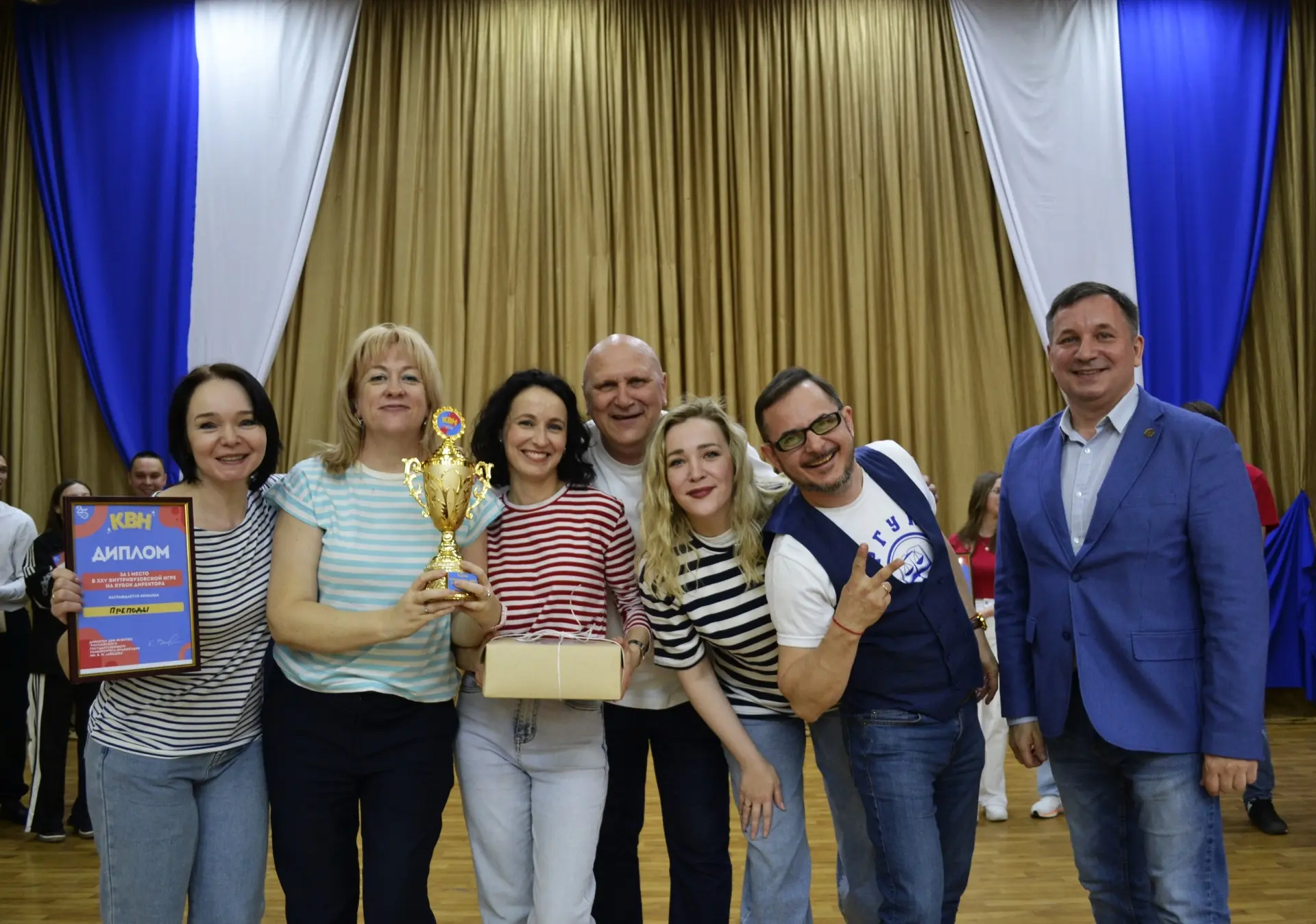 🎉 В ДВФ РГУП  им. В. М. Лебедева отгремел долгожданный КВН!  Игры получились по-настоящему насыщенны
