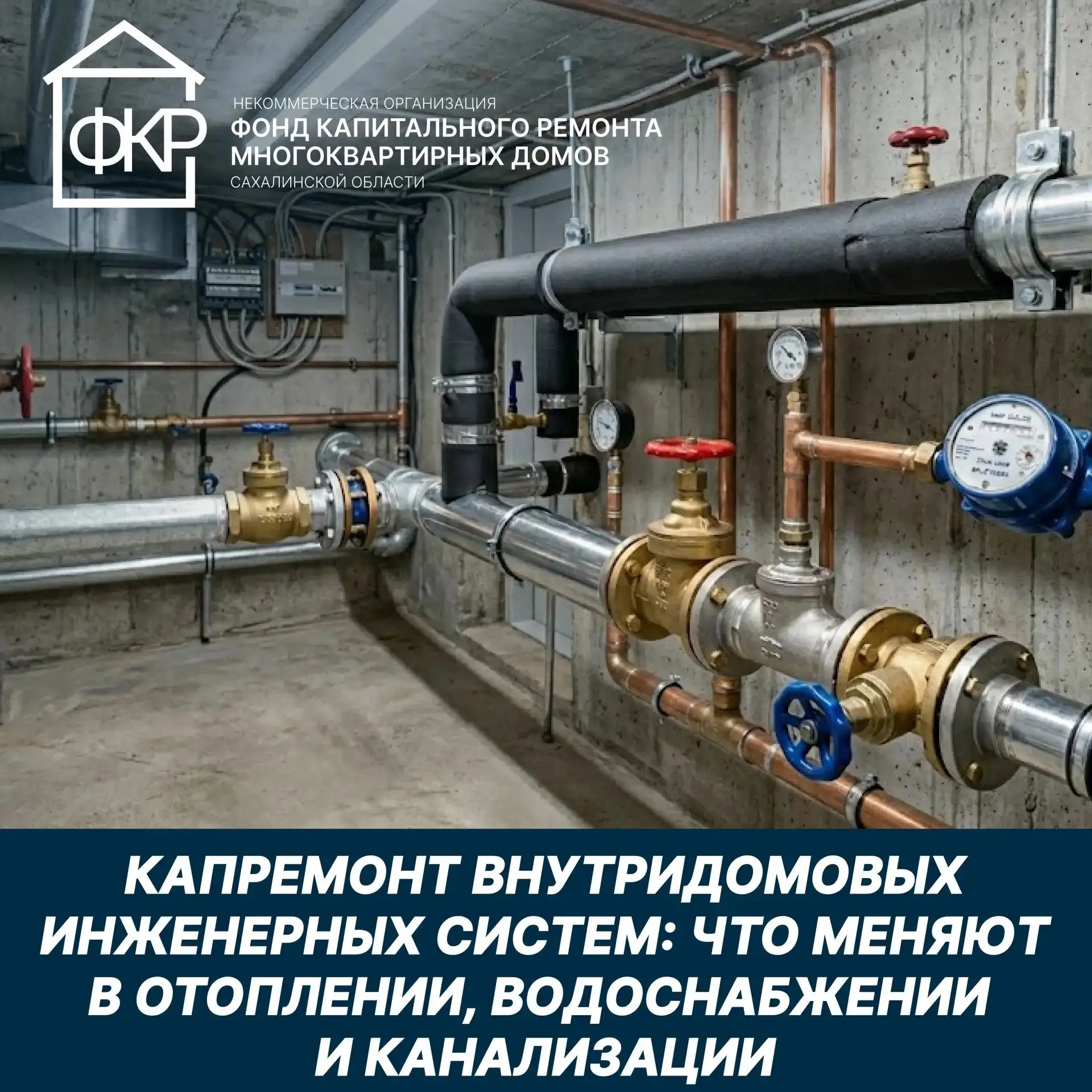 🔧 Капремонт внутридомовых инженерных систем: что меняют в отоплении, водоснабжении и к...
