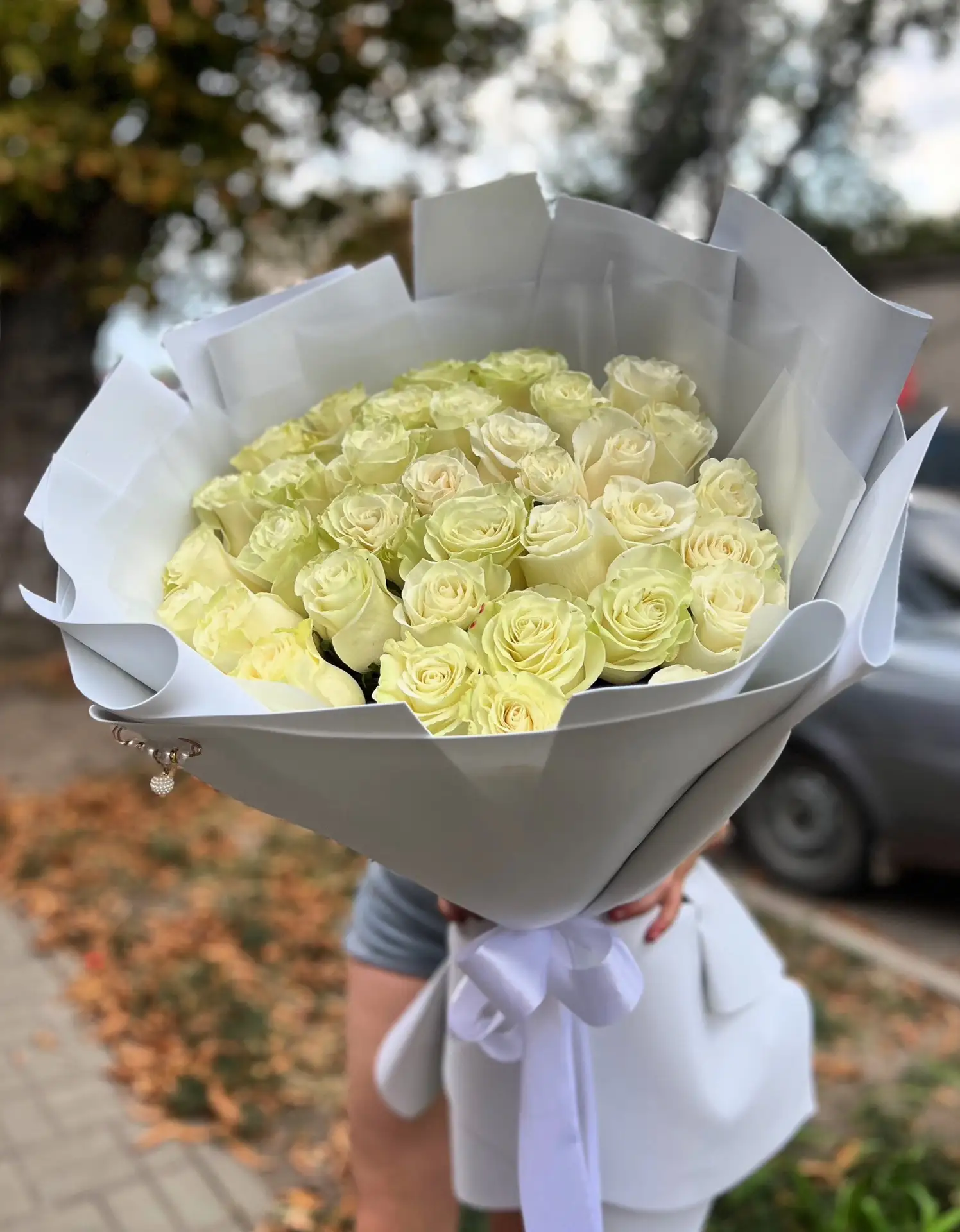 🌹Обьёмные букеты из роз ❤️🤍