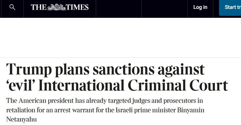 The Times: Трамп готовит санкции против МУС