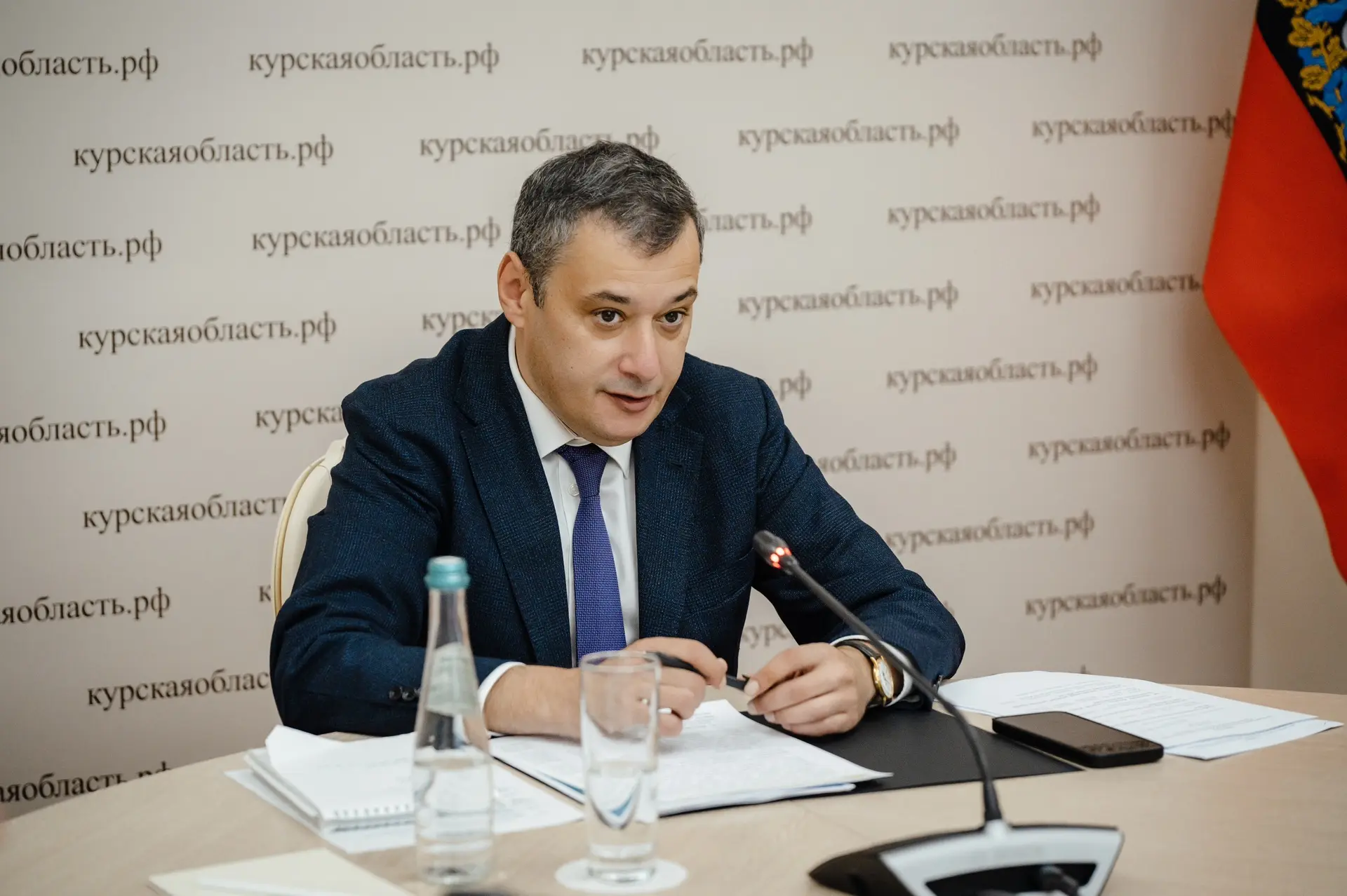 🇷🇺 Новую рабочую неделю начали с традиционного заседания Правительства Курской области в открытом 