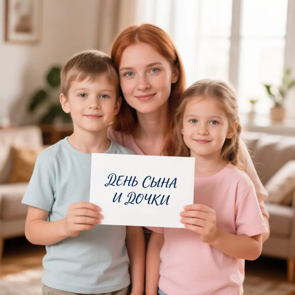 🤗Сегодня в России 11 августа - День сына и дочери! 👨‍👩‍👧‍👦