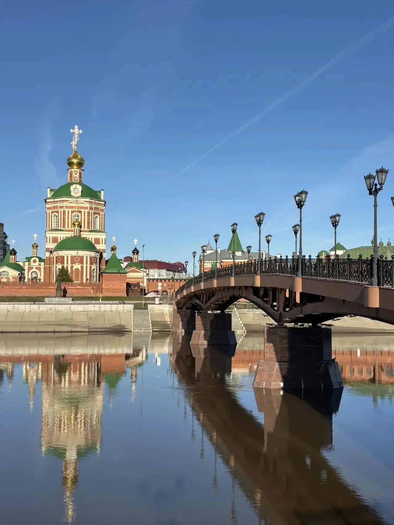 Привет всем из столицы Республики Марий Эл!  Утренняя Йошкар-Ола похожа на фильм-сказку. Пробежался 