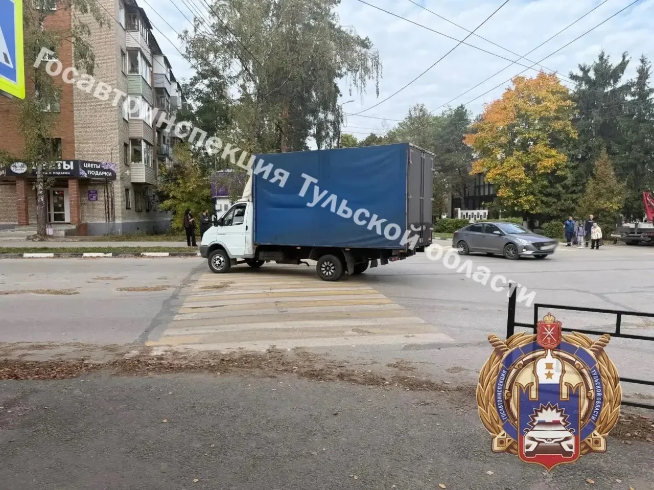 ⚡️В Алексине произошло ДТП с наездом на пешехода