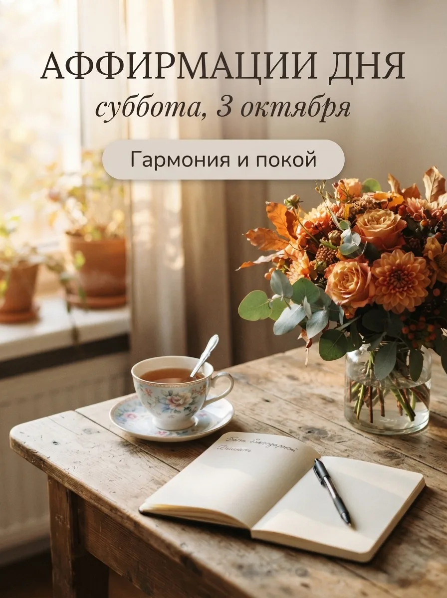 🔥 Аффирмации дня